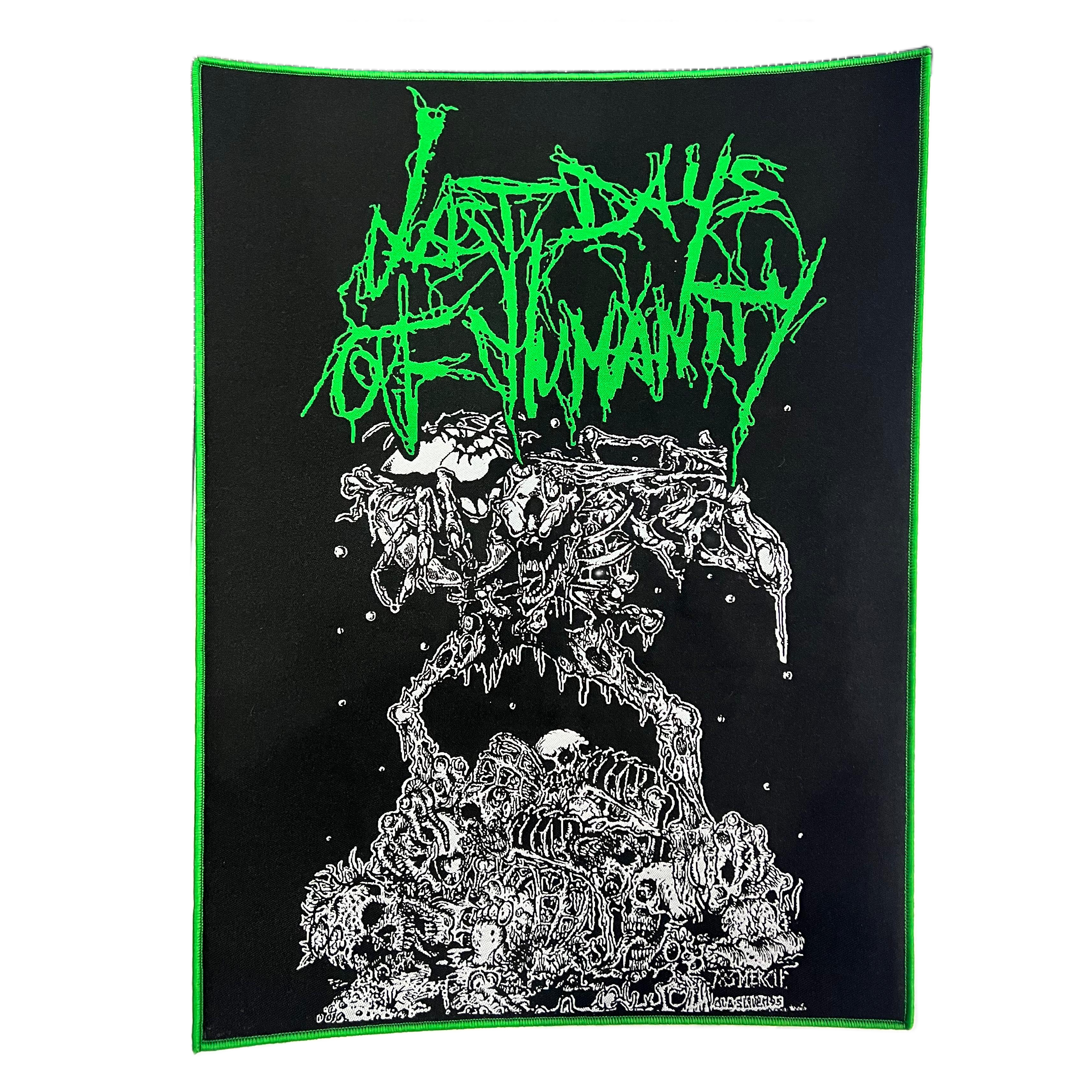 last-days-of-humanity-backpatch-tiss-dos-bordure-noire image 1