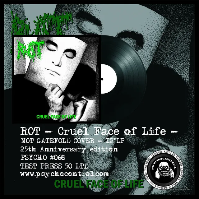 rot-cruel-face-of-life-vinyle-lp-test-press-num-rot image 1