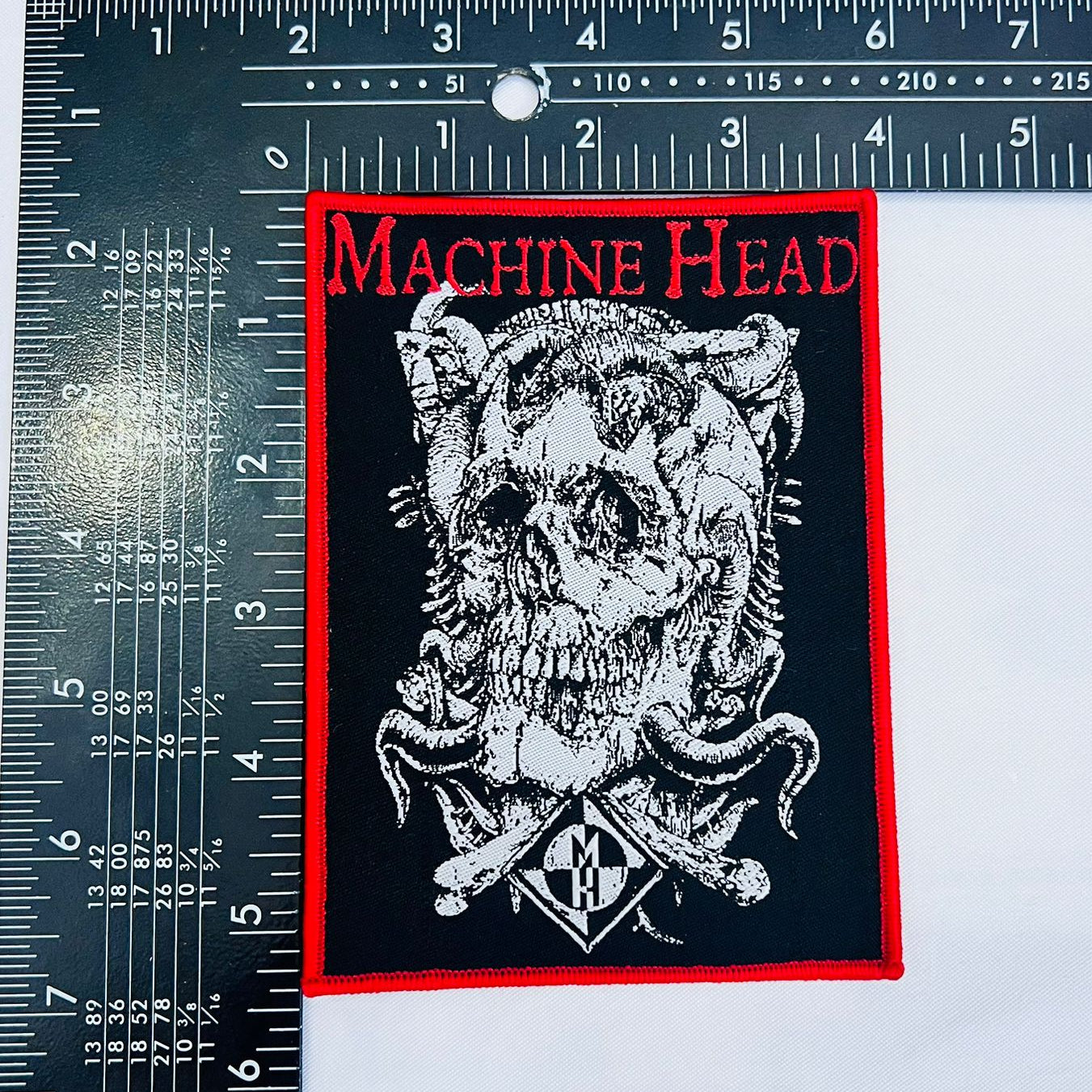 783punx-small-patch-machine-head-the-burning-red-patch-bordure-noire image 7