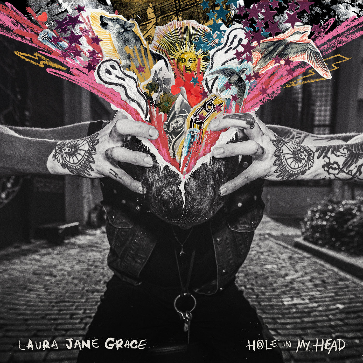 big-scary-monsters-laura-jane-grace-hole-in-my-head-vinyle-noir-lp image 1