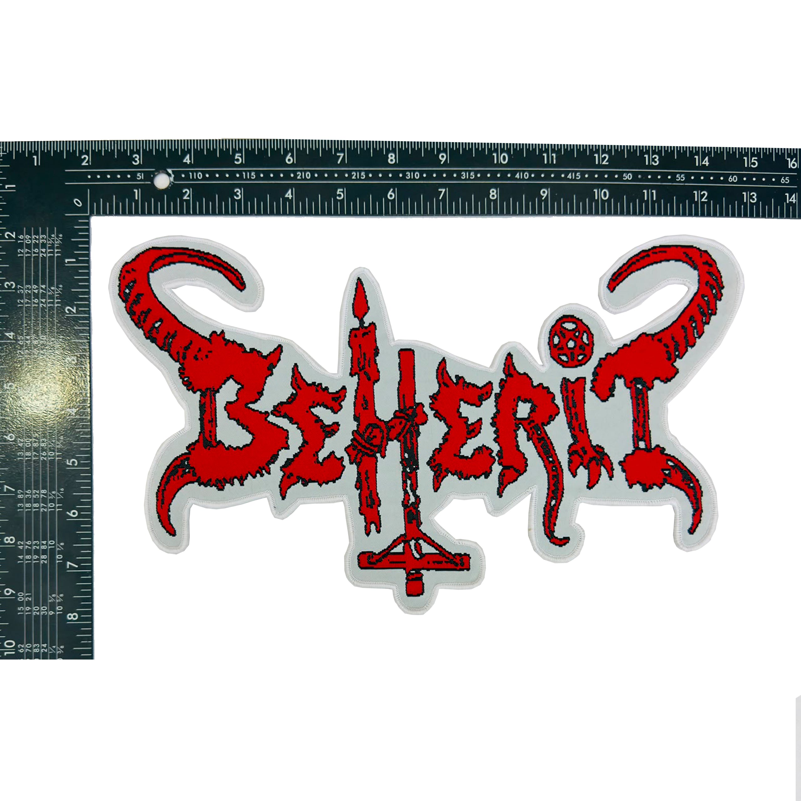 783punx-oversized-patch-beherit-logo-patch-bordure-rouge image 5