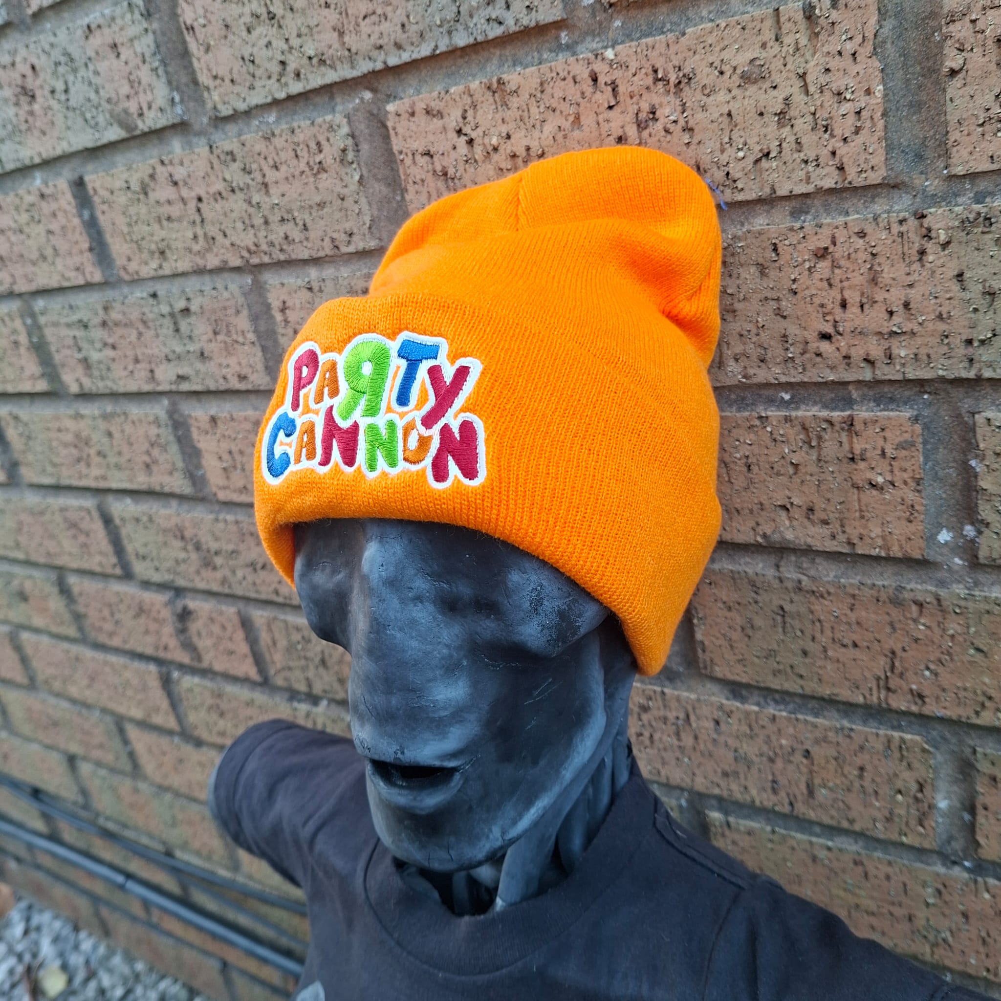party-cannon-logo-bonnet-orange-phosphorescent image 4