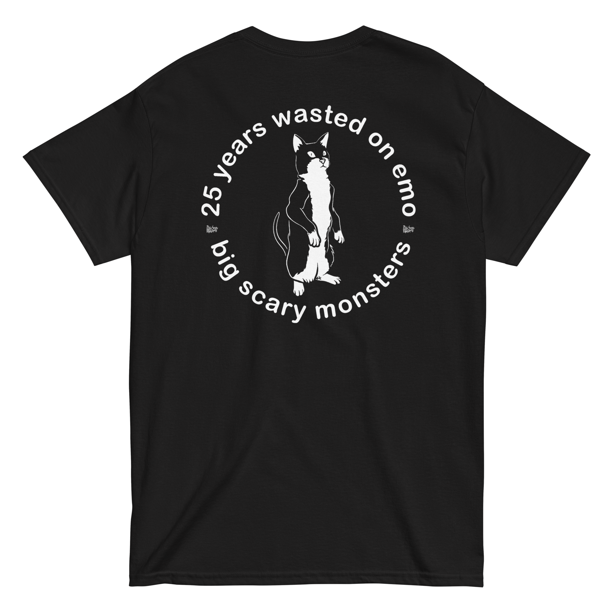 25-years-wasted-on-emo-t-shirt-chat-coton image 3