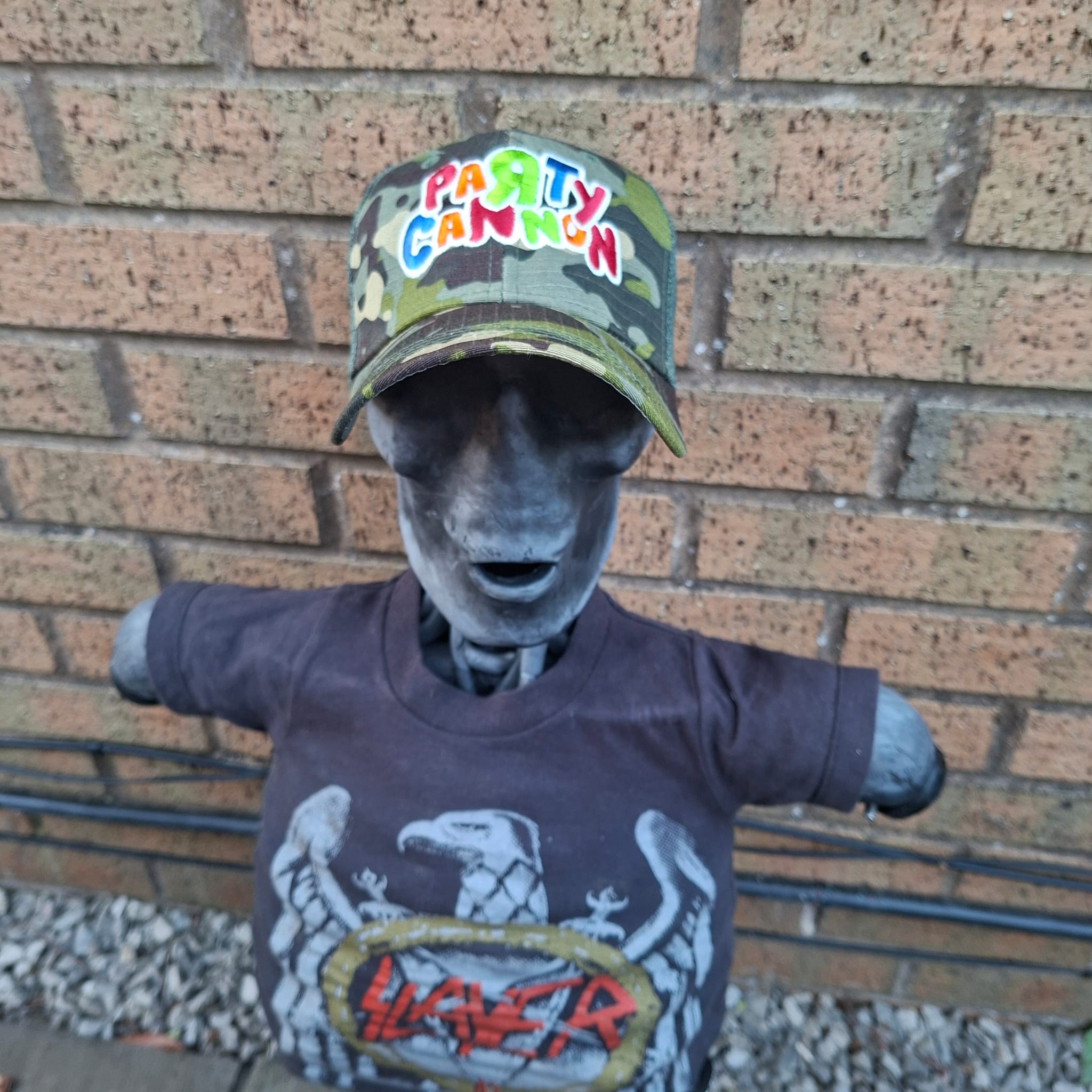 783punx-party-cannon-casquette-trucker-camo-vert-phosphorescente image 6