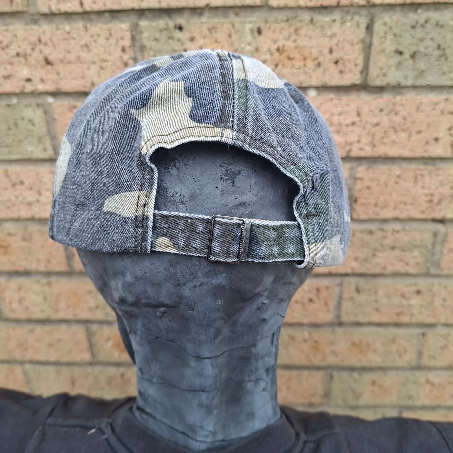 death-logo-glow-casquette-dad-cap-camo-vert image 3