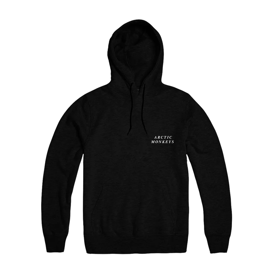 arctic-monkeys-logo-hood-sweat-capuche-logo-taille-m image 1