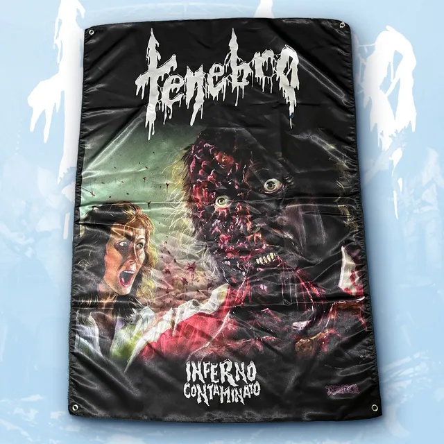 tenebro-inferno-contaminato-drapeau-mural-100x70-textile image 1