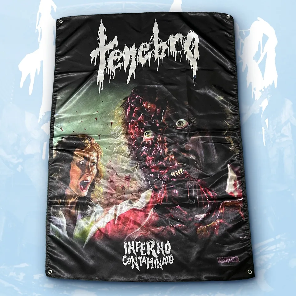tenebro-inferno-contaminato-drapeau-mural-100x70-textile image 1