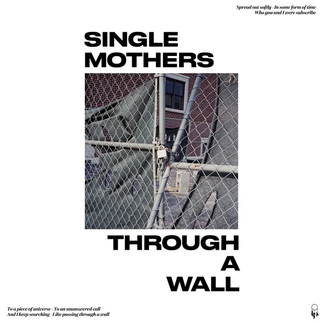 single-mothers-through-a-wall-vinyle-lp-noir-hardcore image 1