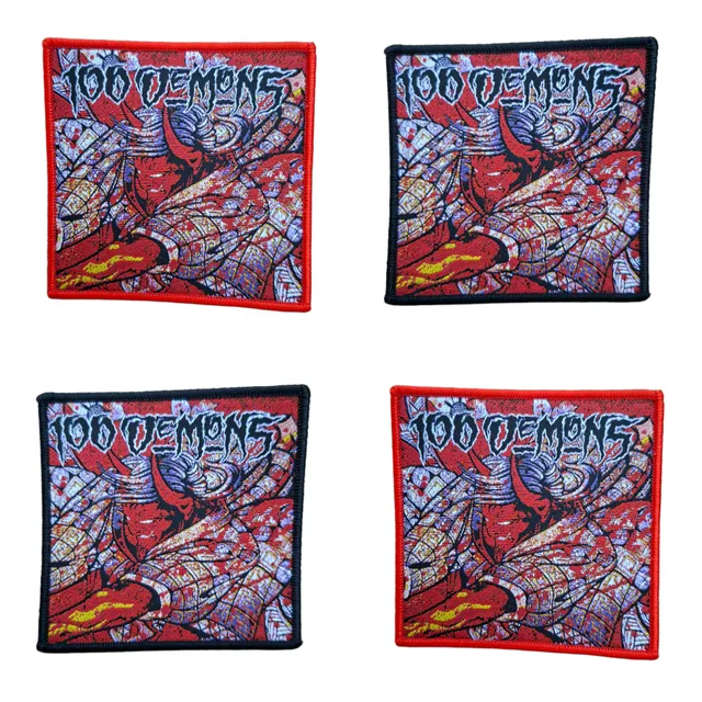 100-demons-selftitled-cusson-tiss-bordure-rouge image 1