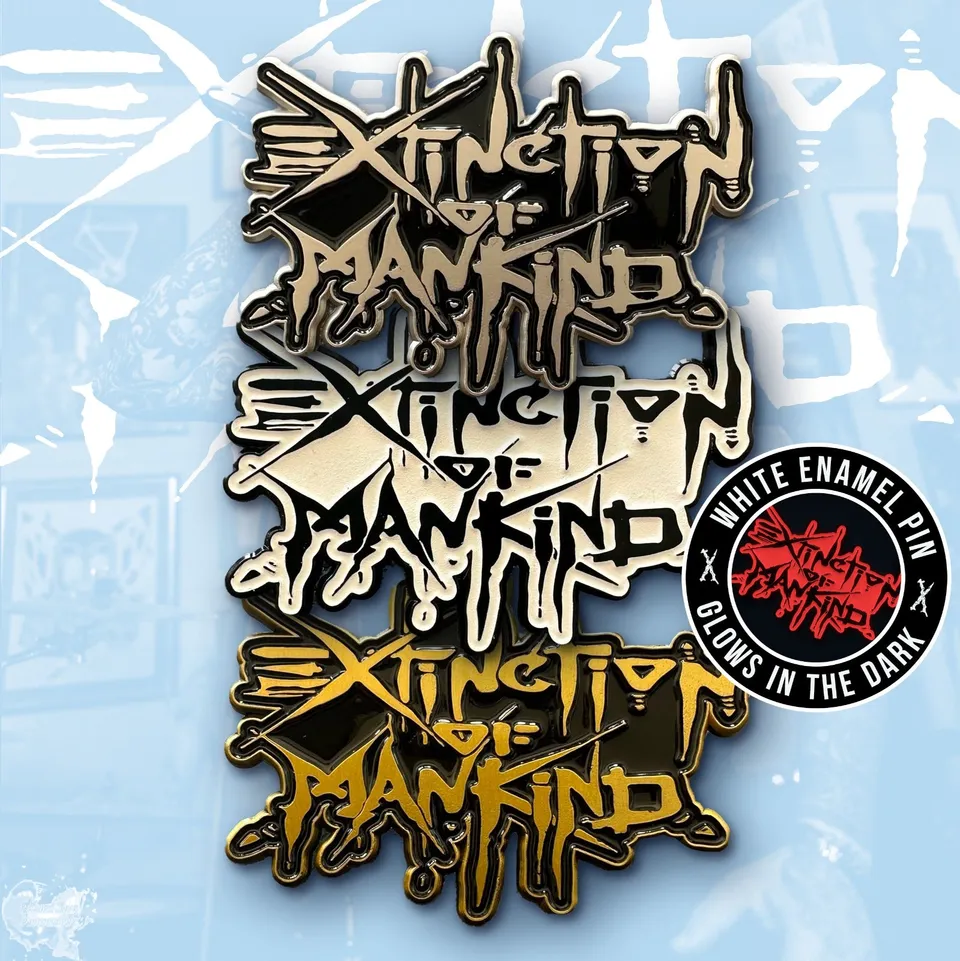783punx-extinction-of-mankind-logo-pin-s-mail-nickel-mat-50-mm image 1