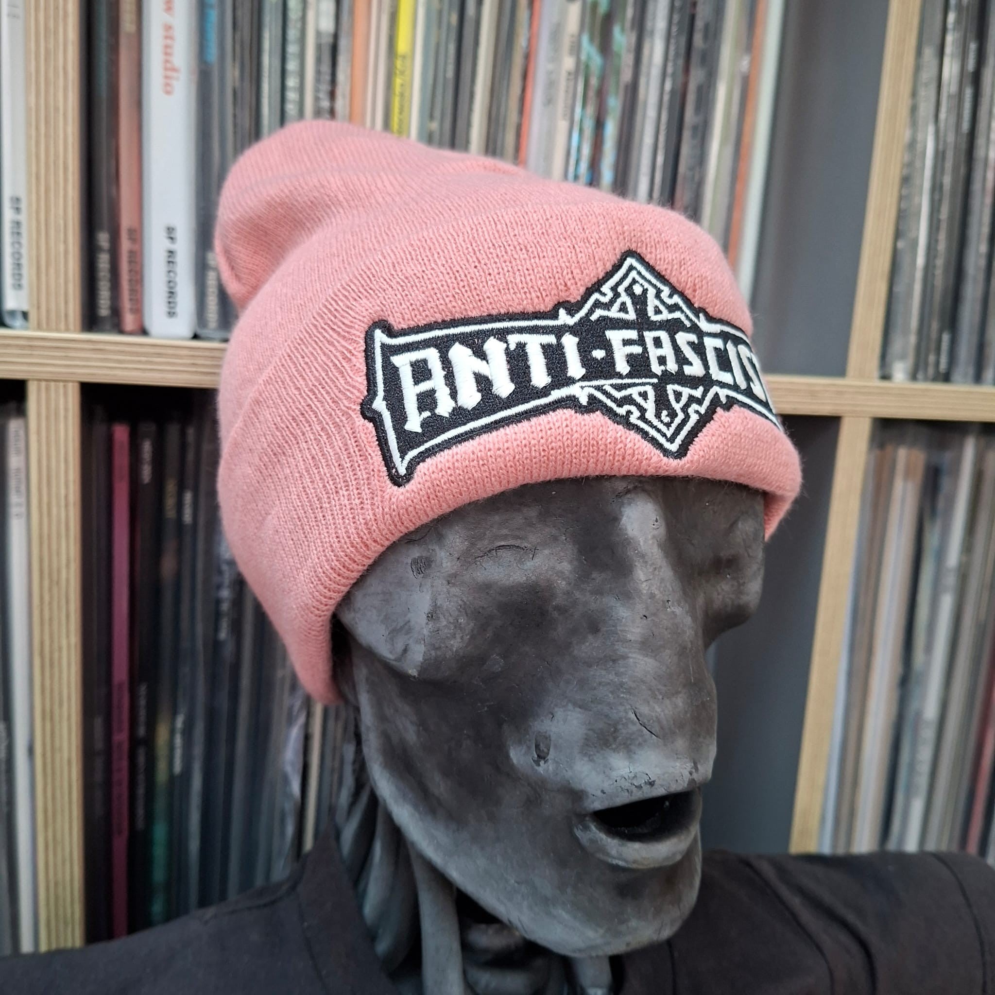 bolt-thrower-anti-fascist-bonnet-rose-logo-phosphorescent image 2