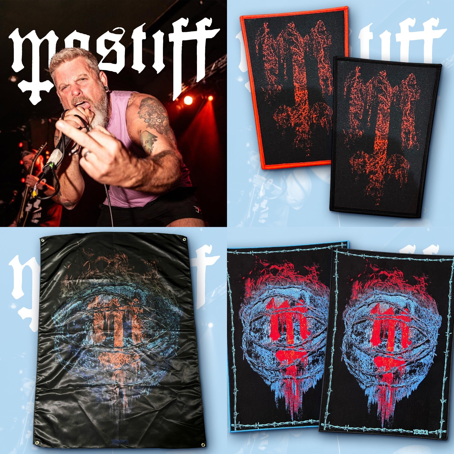 mastiff-bundle-backpatch-patch-drapeau-mural-officiel image 1