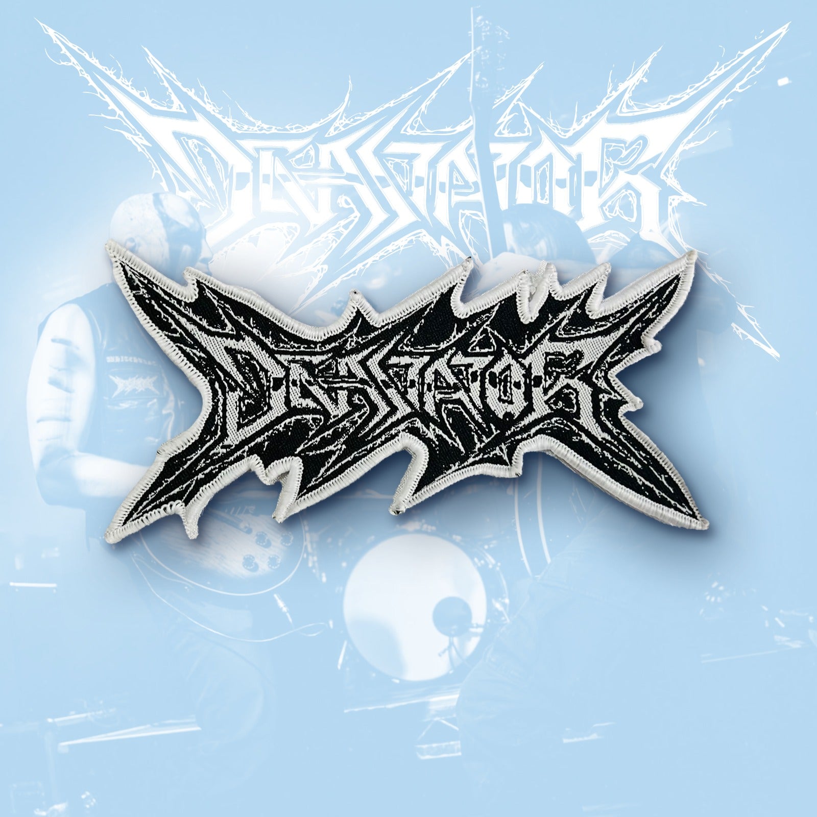 devastator-logo-patch-tiss-bordure-noire image 4