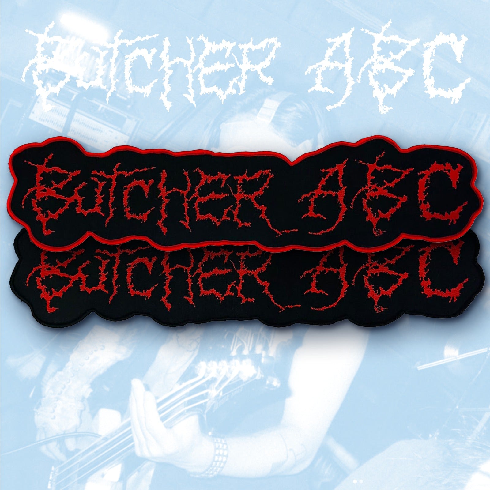 butcher-abc-logo-patch-cusson-tiss-oversize-30-cm image 1