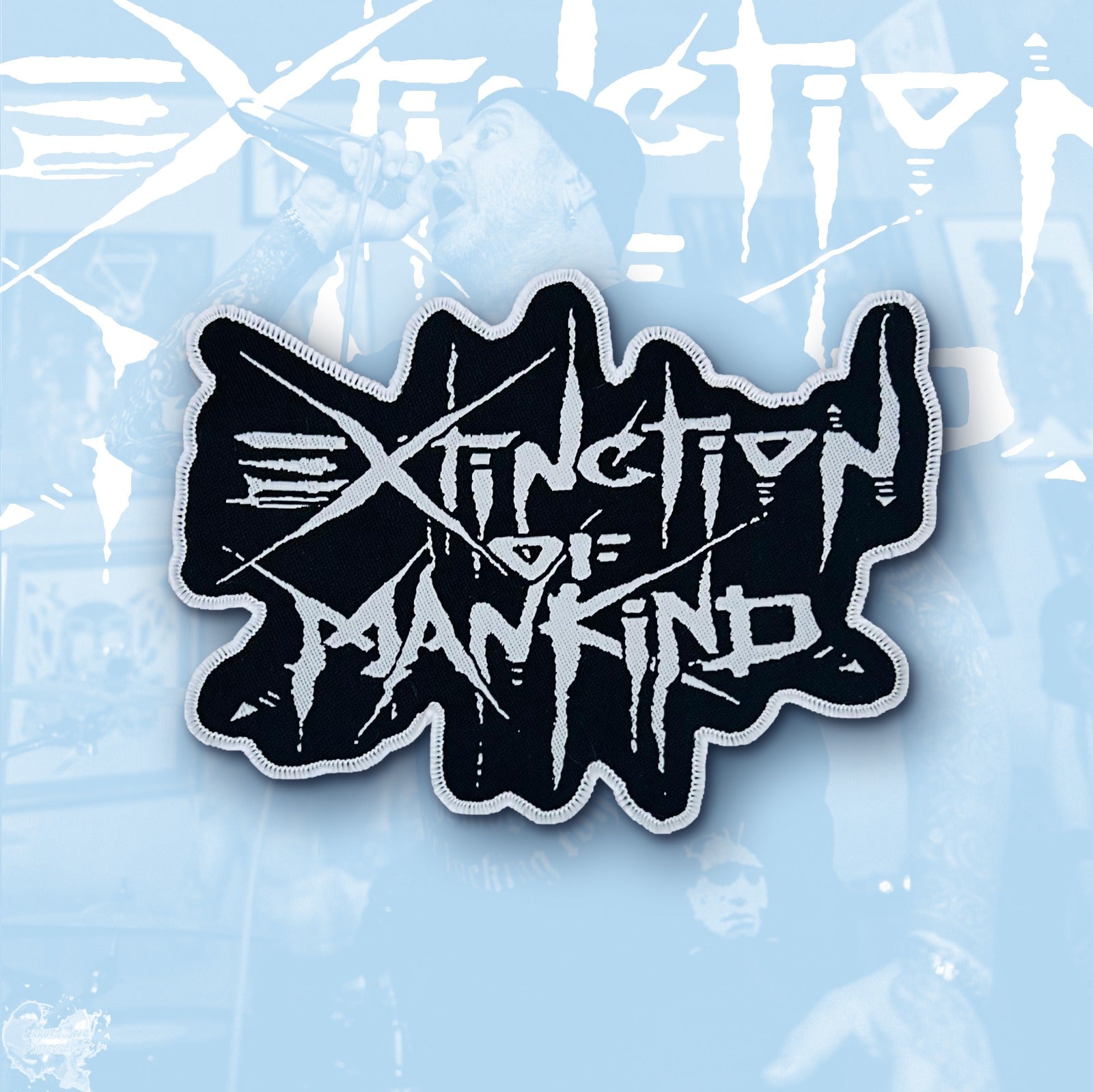 783punx-small-patch-extinction-of-mankind-logo-bordure-noire image 4