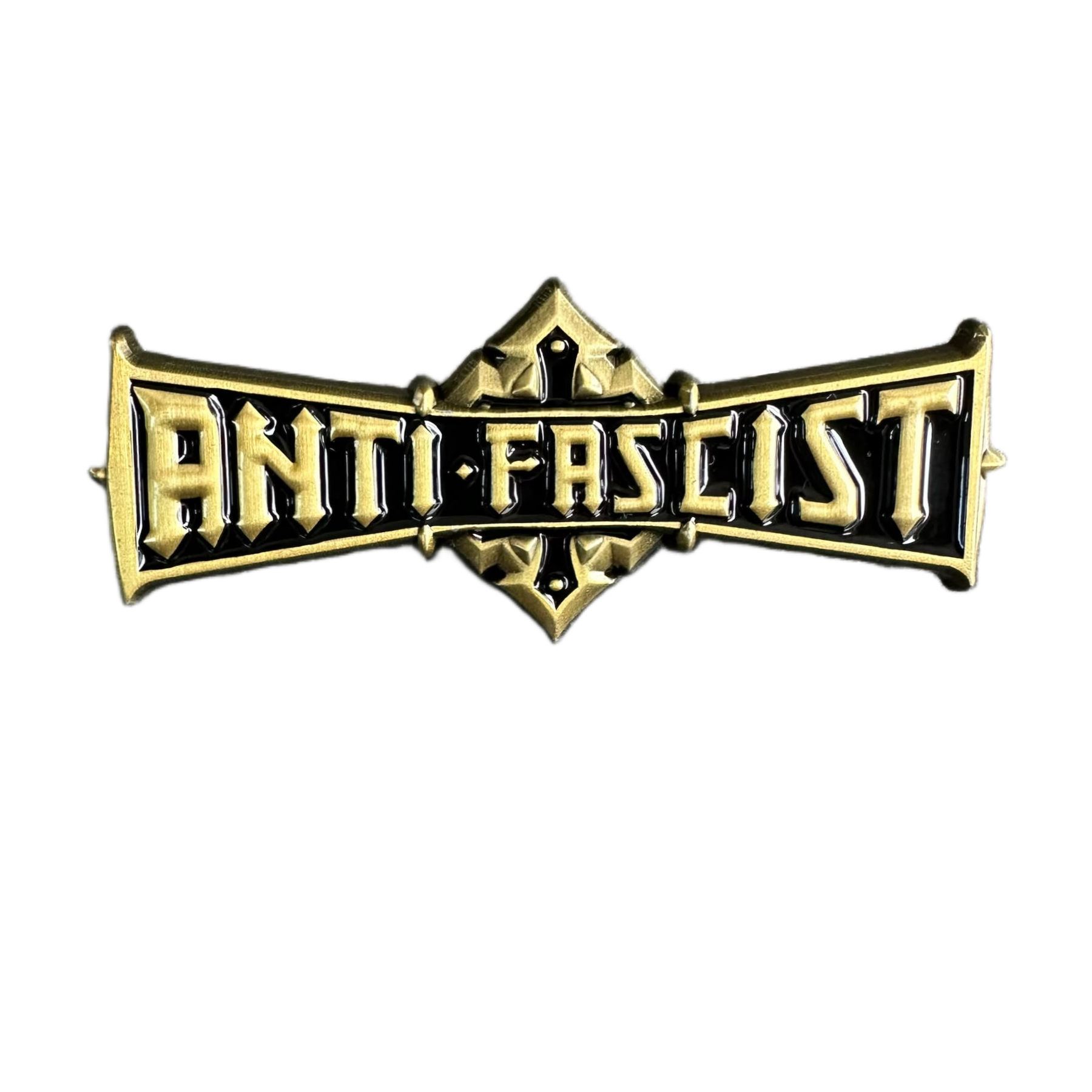 anti-fascist-bolt-thrower-pin-s-3d-laiton-antique image 2