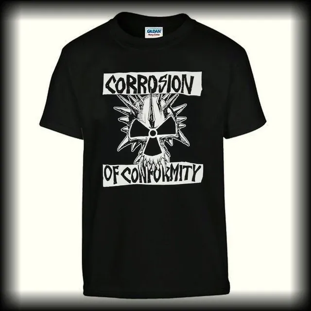 corrosion-of-conformity-t-shirt-coton-noir-taille-l image 1