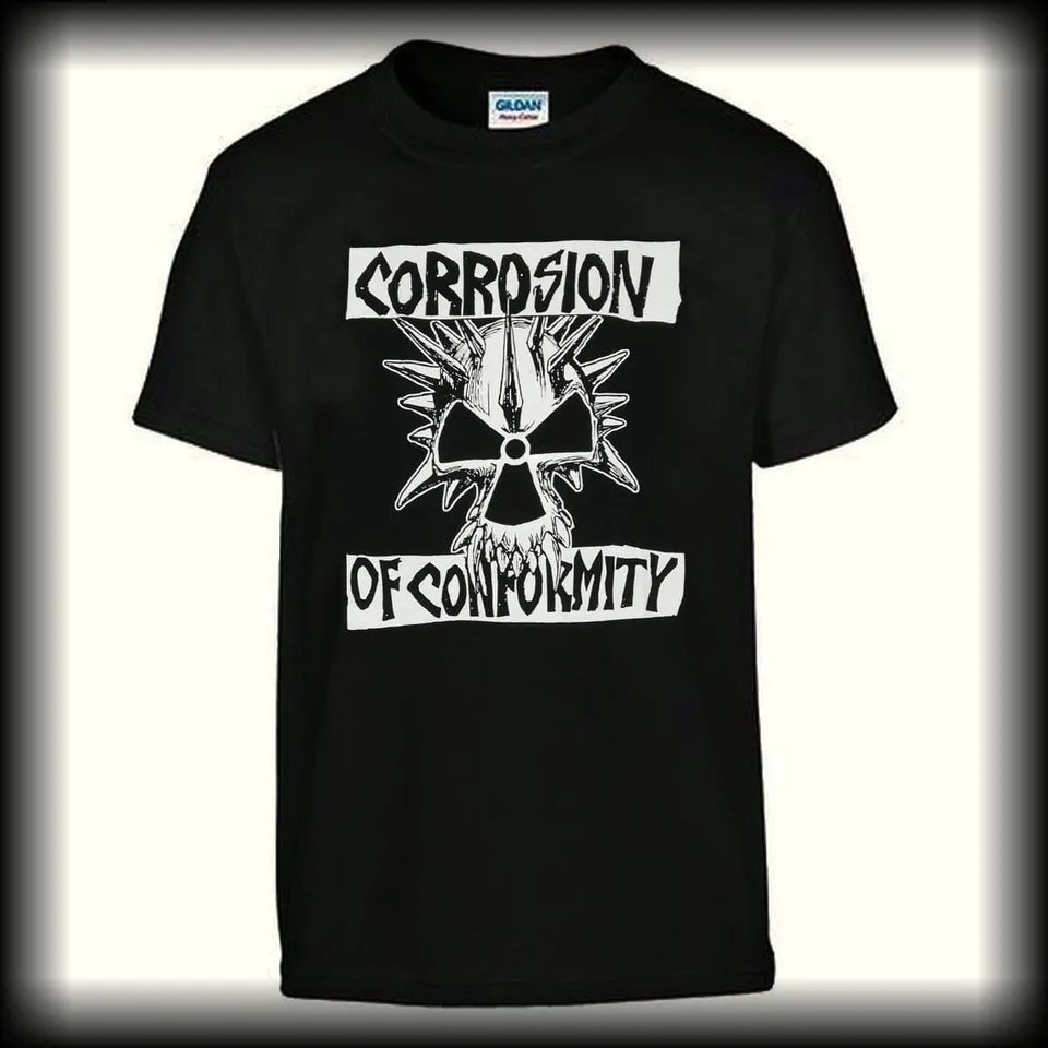 corrosion-of-conformity-t-shirt-coton-noir-taille-l image 1