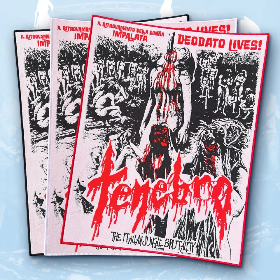 tenebro-deodato-lives-backpatch-tiss-bord-noir image 1
