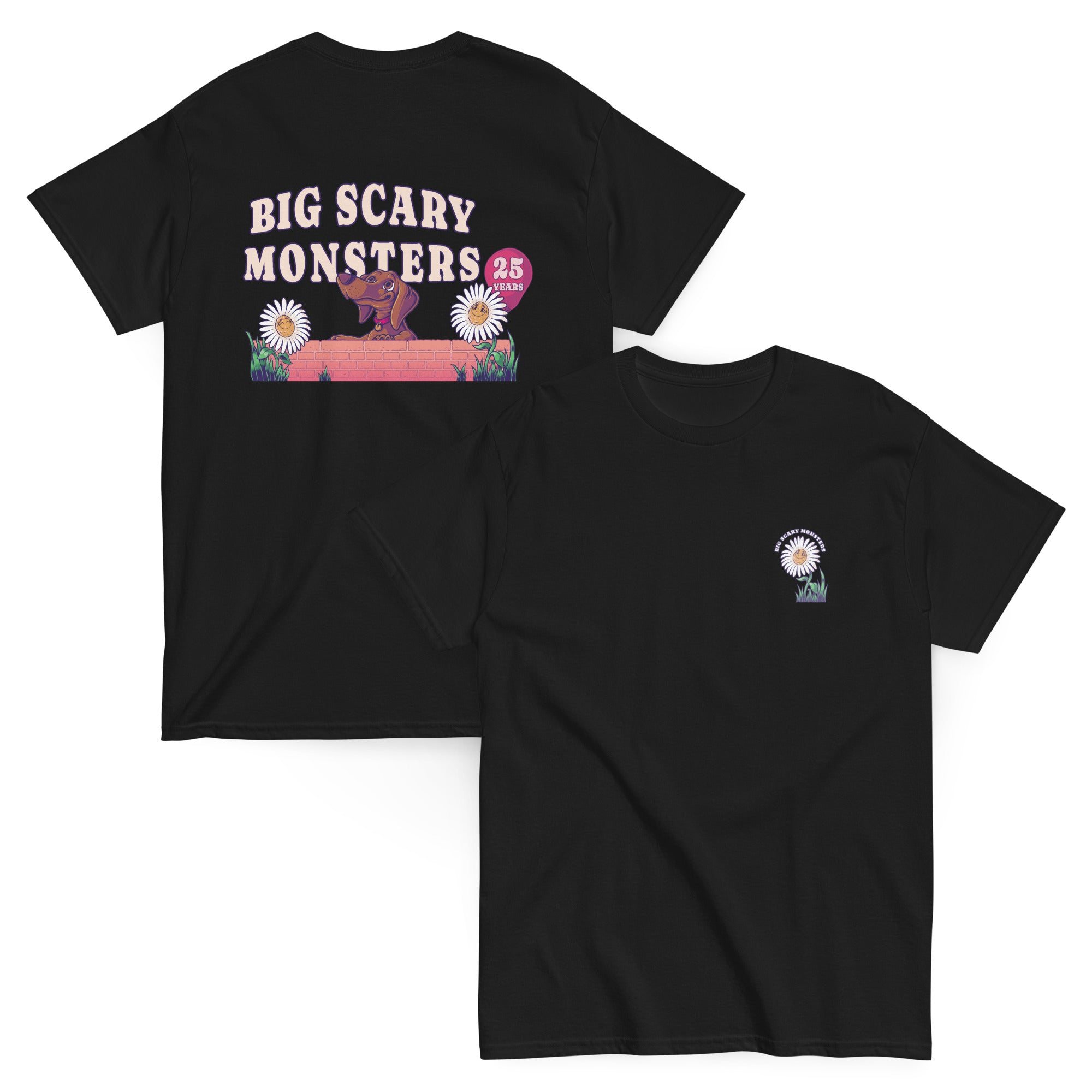 big-scary-monsters-daisy-t-shirt-coton-blanc image 2