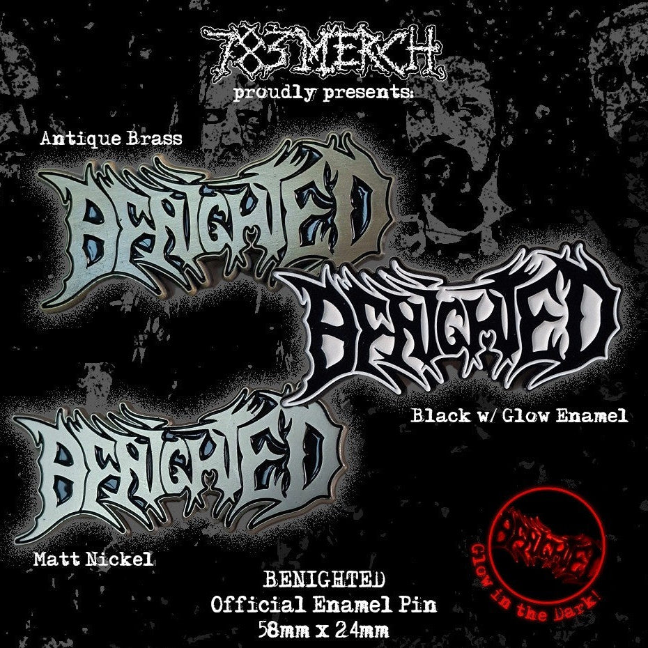 benighted-logo-pin-s-mail-58x24mm-nickel-mat image 1