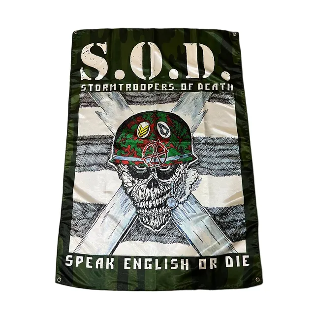 783punx-s-o-d-speak-english-drapeau-mural-100x70 image 1