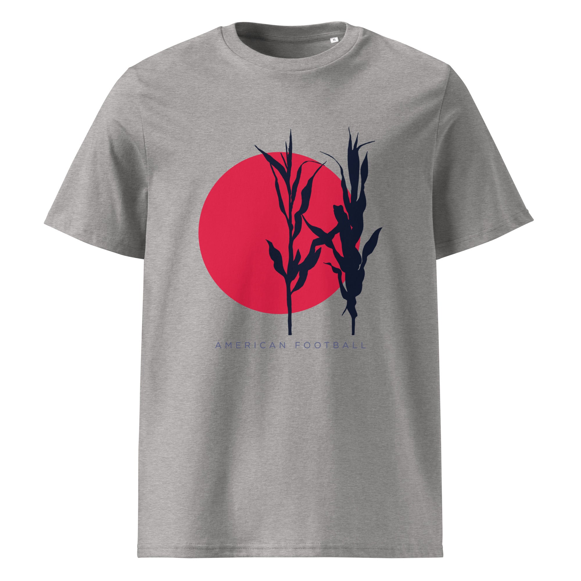 american-football-corn-stack-t-shirt-noir-coton-bio image 3