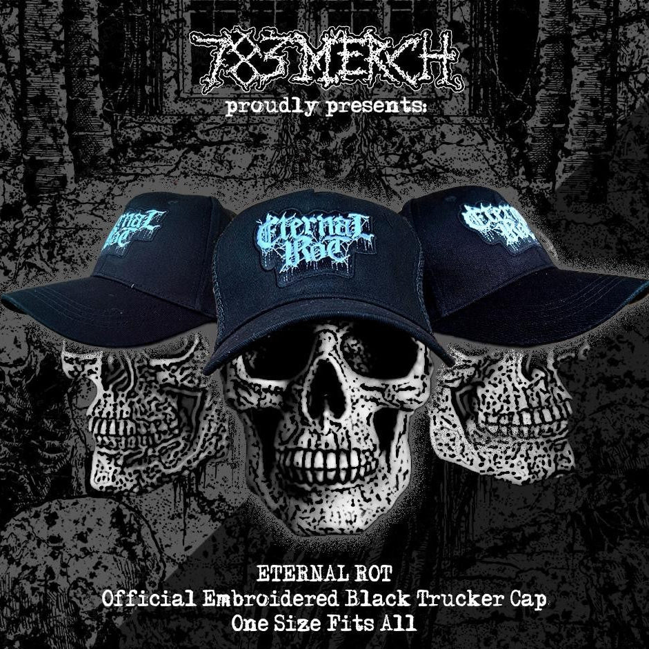 783punx-eternal-rot-logo-casquette-trucker-brod-e image 1