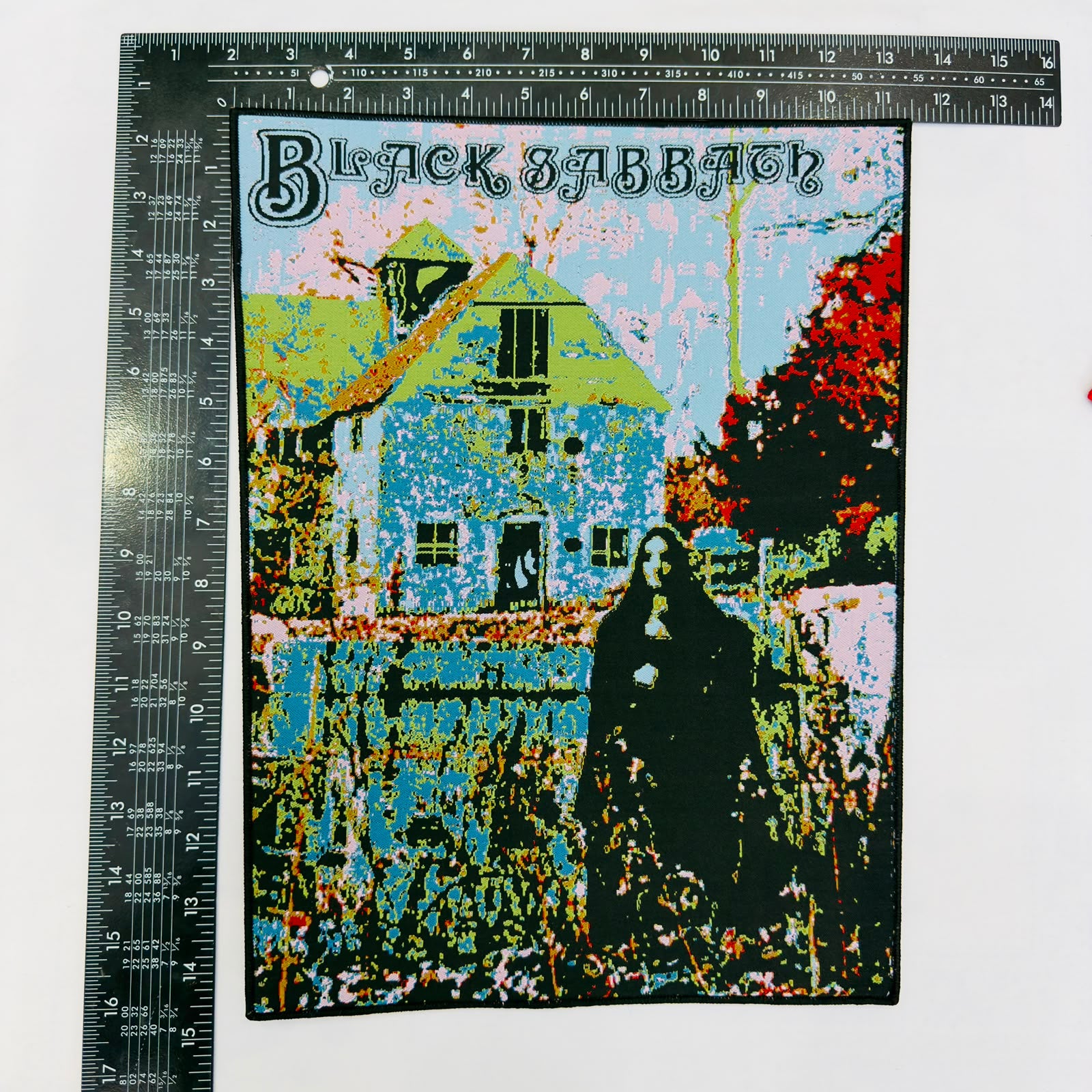 black-sabbath-patch-dos-tiss-logo-bordure-noire image 3