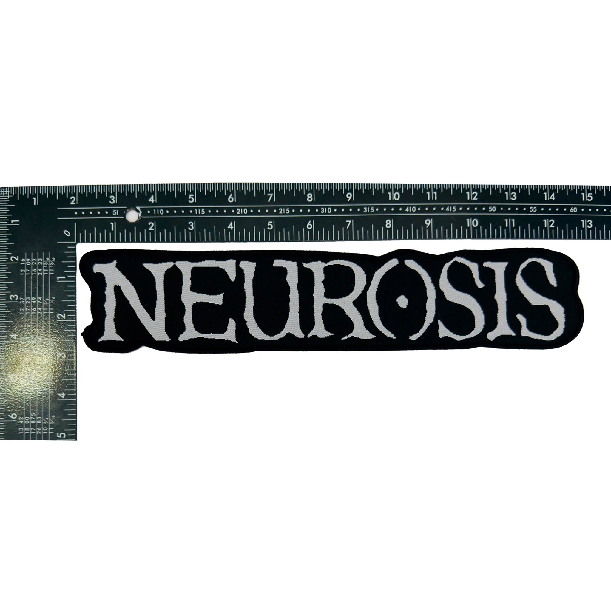 neurosis-logo-patch-tiss-oversize-bordure-noire image 3