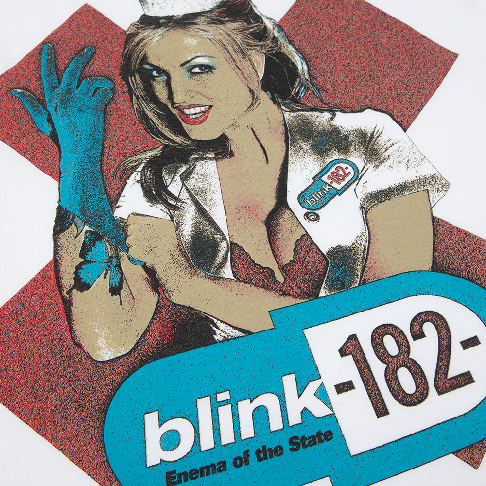 blink-182-enema-of-the-state-t-shirt-blanc-graphique image 7