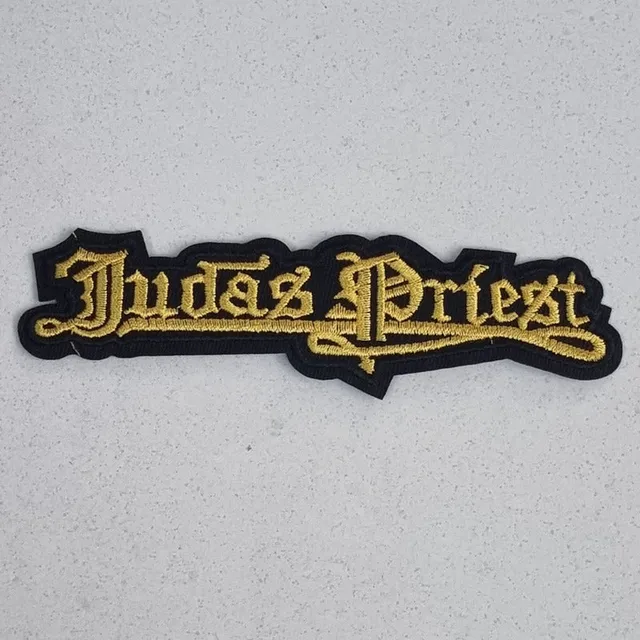 judas-priest-logo-petit-patch-cusson-coudre-heavy image 1