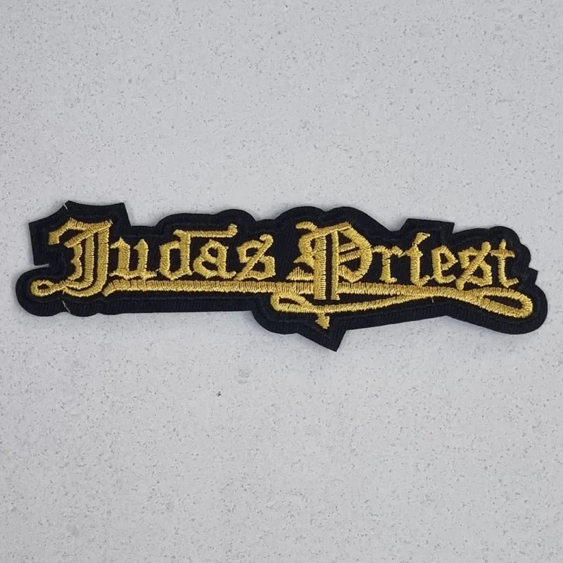judas-priest-logo-petit-patch-cusson-coudre-heavy image 1