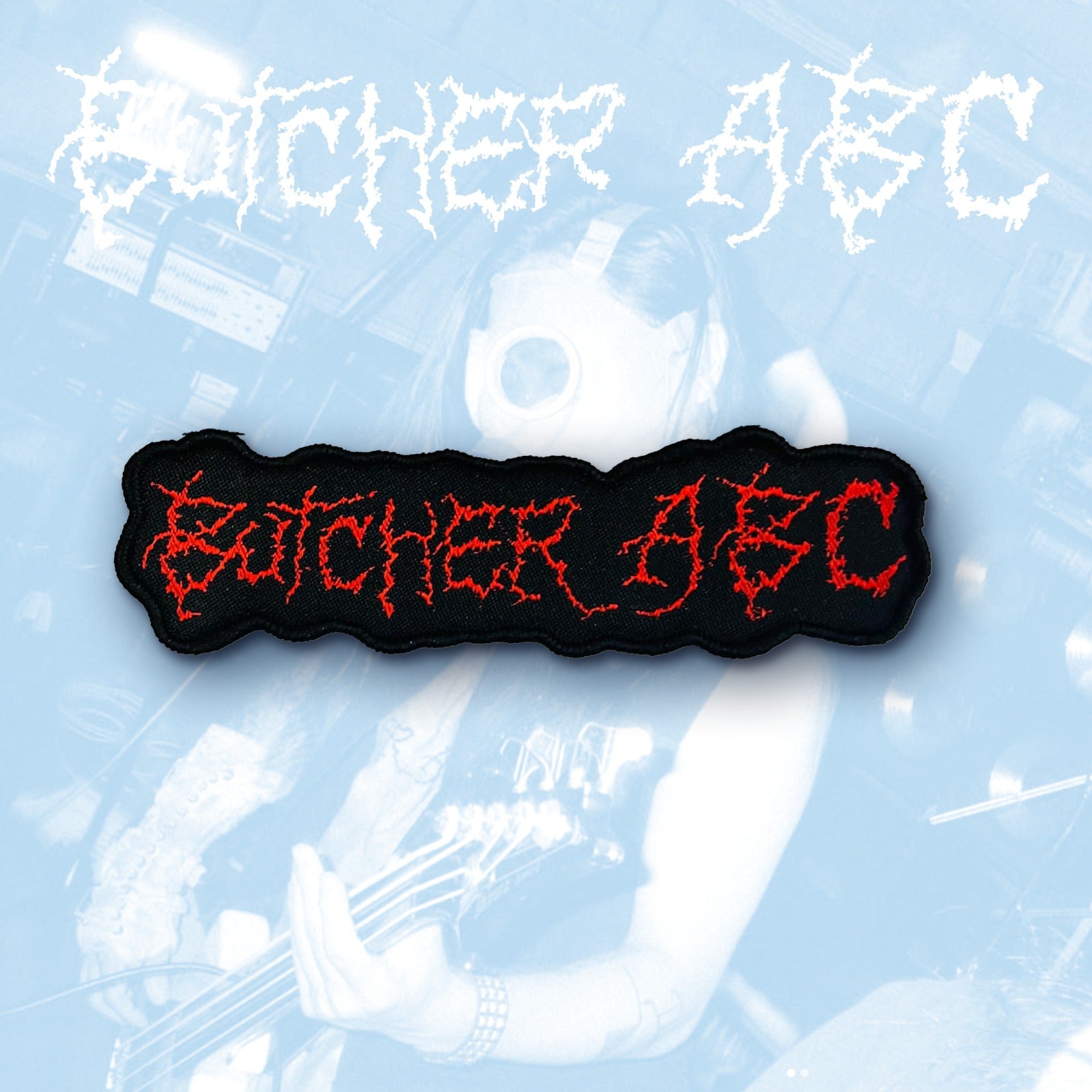butcher-abc-logo-patch-tiss-bord-noir image 2