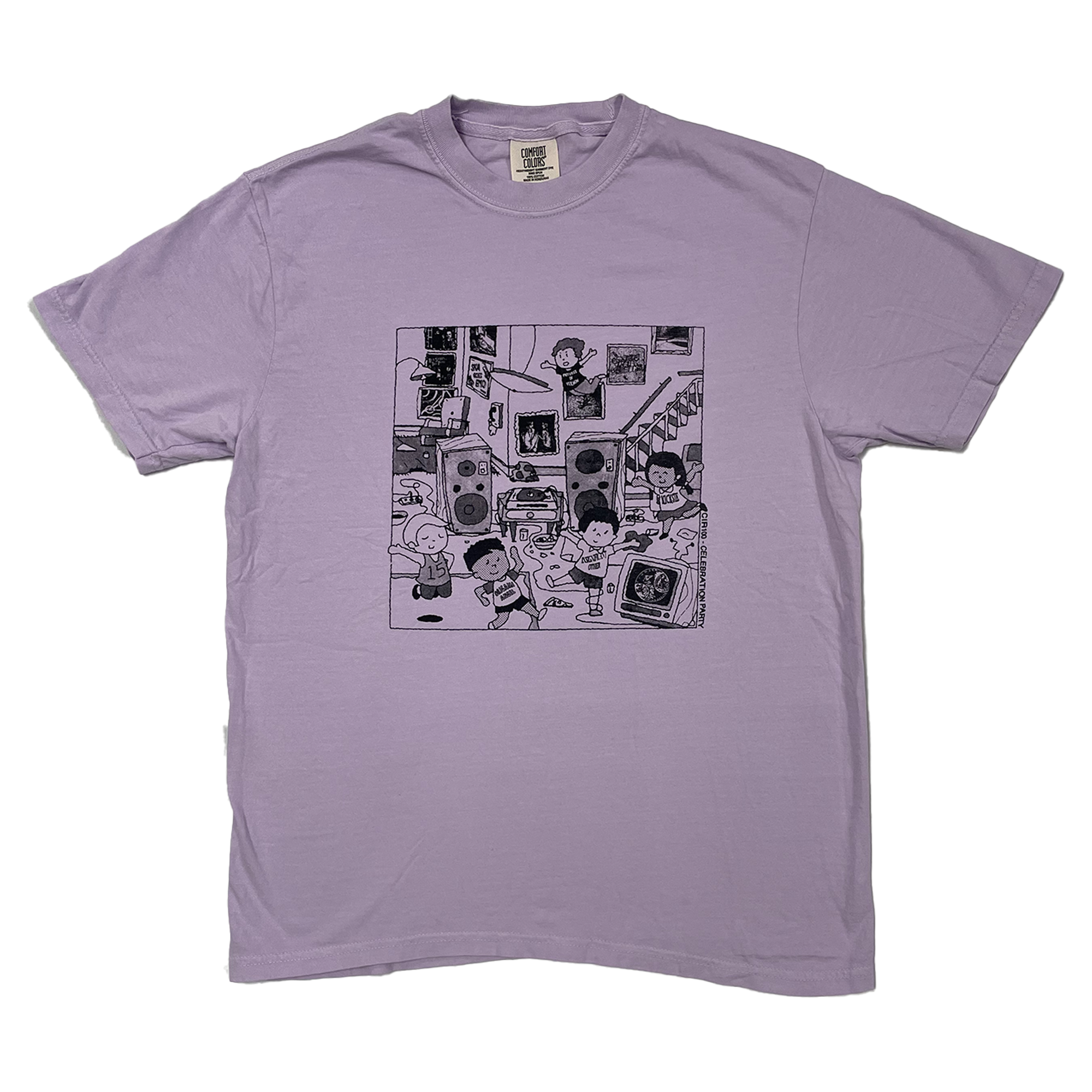 counter-intuitive-100th-t-shirt-lavande-taille-m image 1