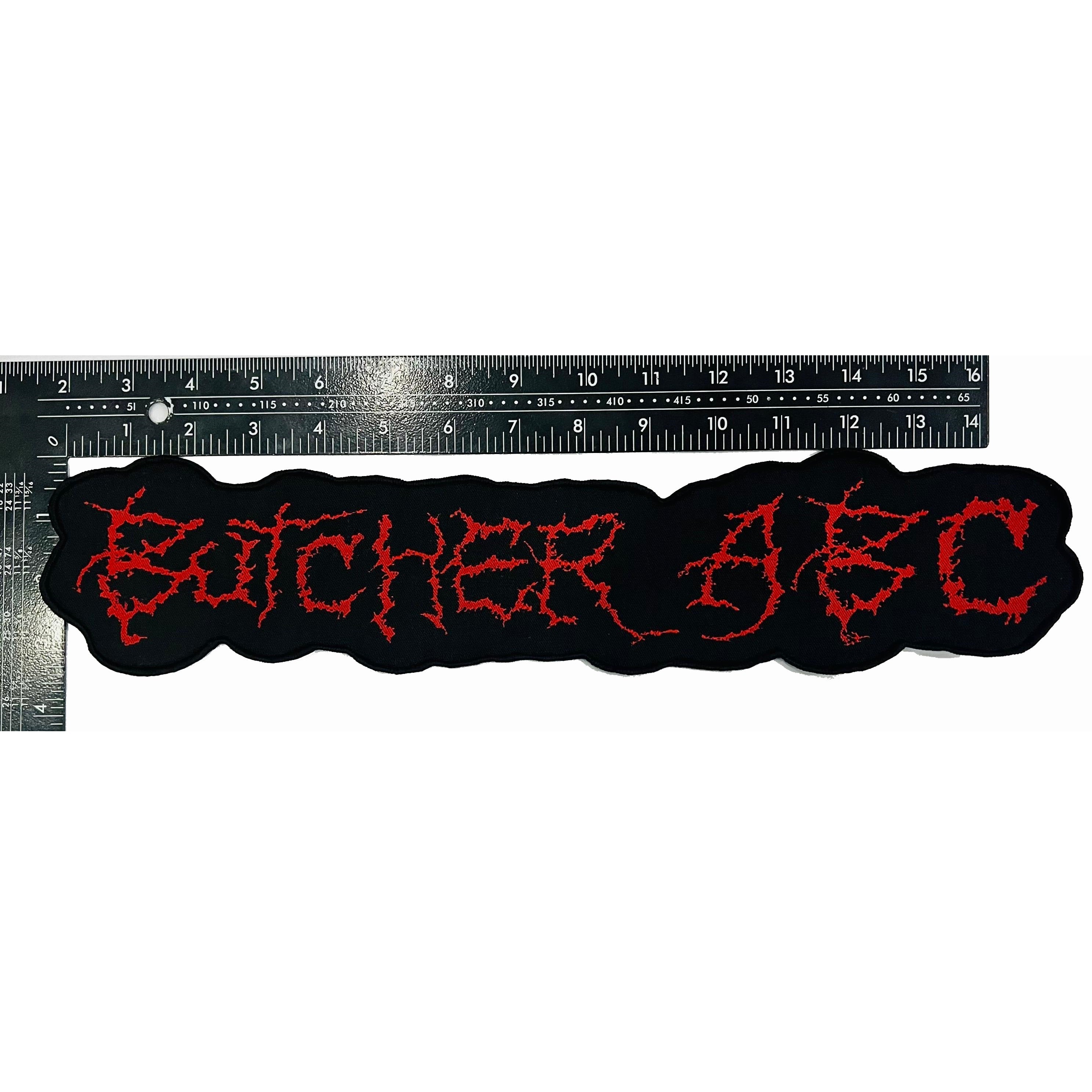 butcher-abc-logo-patch-cusson-tiss-oversize-30-cm image 3
