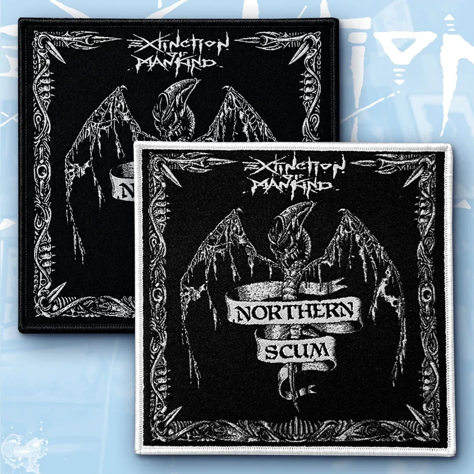 783punx-extinction-of-mankind-northern-scum-patch-tiss-bord-noir image 1