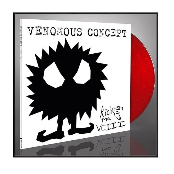 venomous-concept-kick-me-silly-vciii-vinyle-lp-rouge image 1