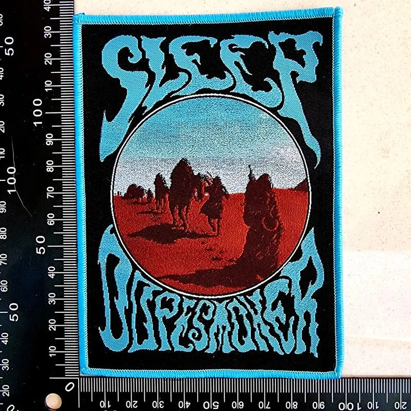 sleep-dopesmoker-patch-tiss-bordure-bleue-thermocollant image 1