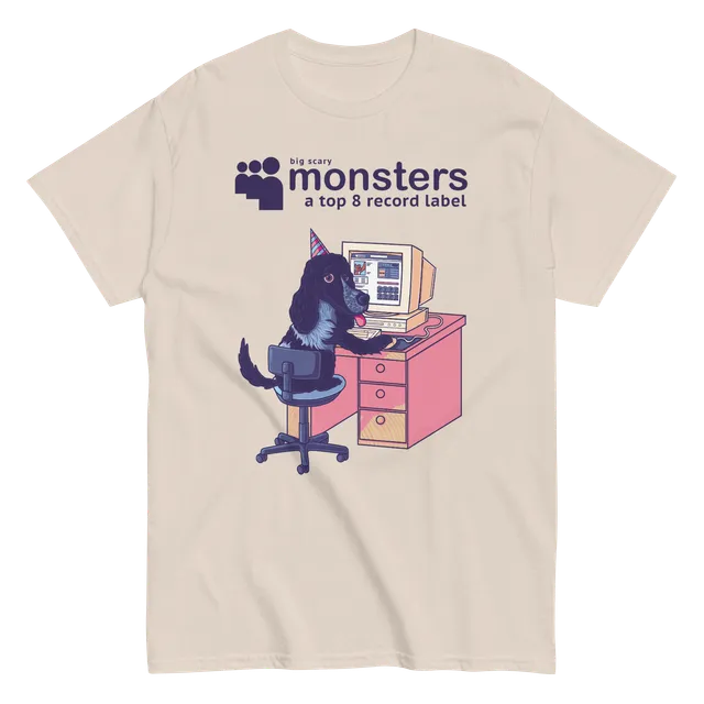 big-scary-monsters-myspace-25-years-wasted-t-shirt-coton image 1