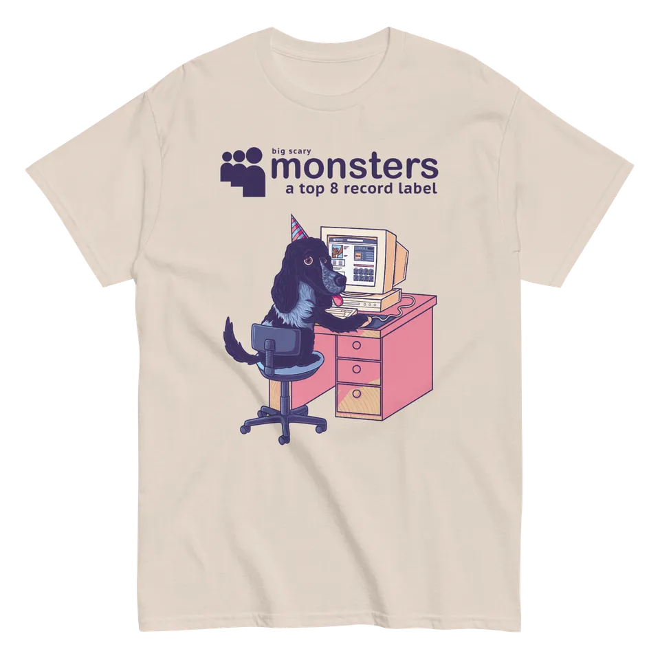 big-scary-monsters-myspace-25-years-wasted-t-shirt-coton image 1