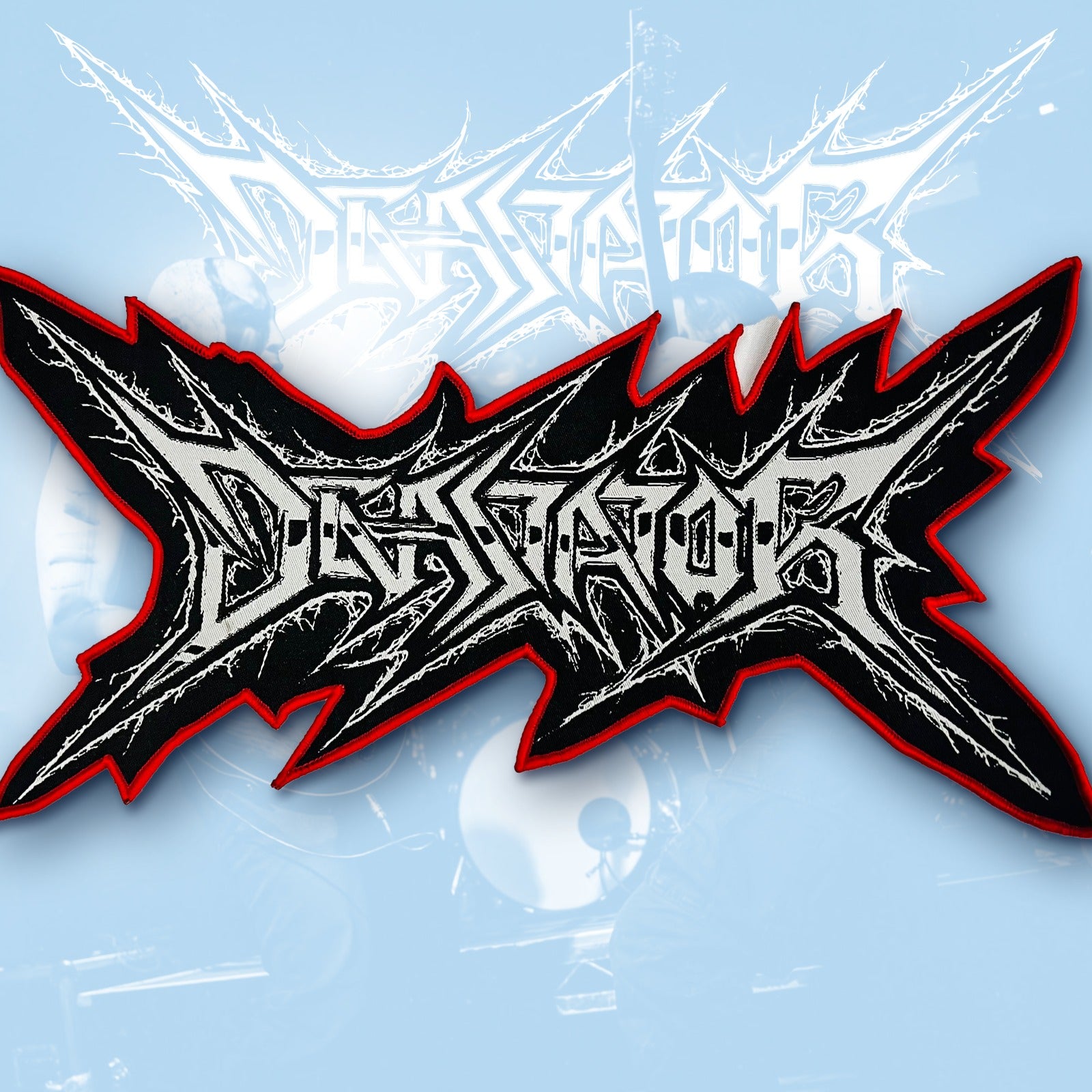 devastator-logo-patch-tiss-oversized-noir-30-cm image 4