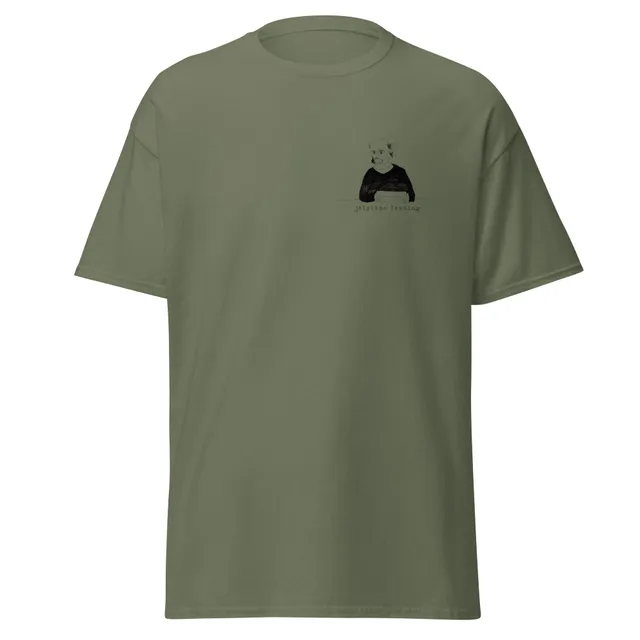 jetplane-landing-once-like-a-spark-t-shirt-coton-vert image 1