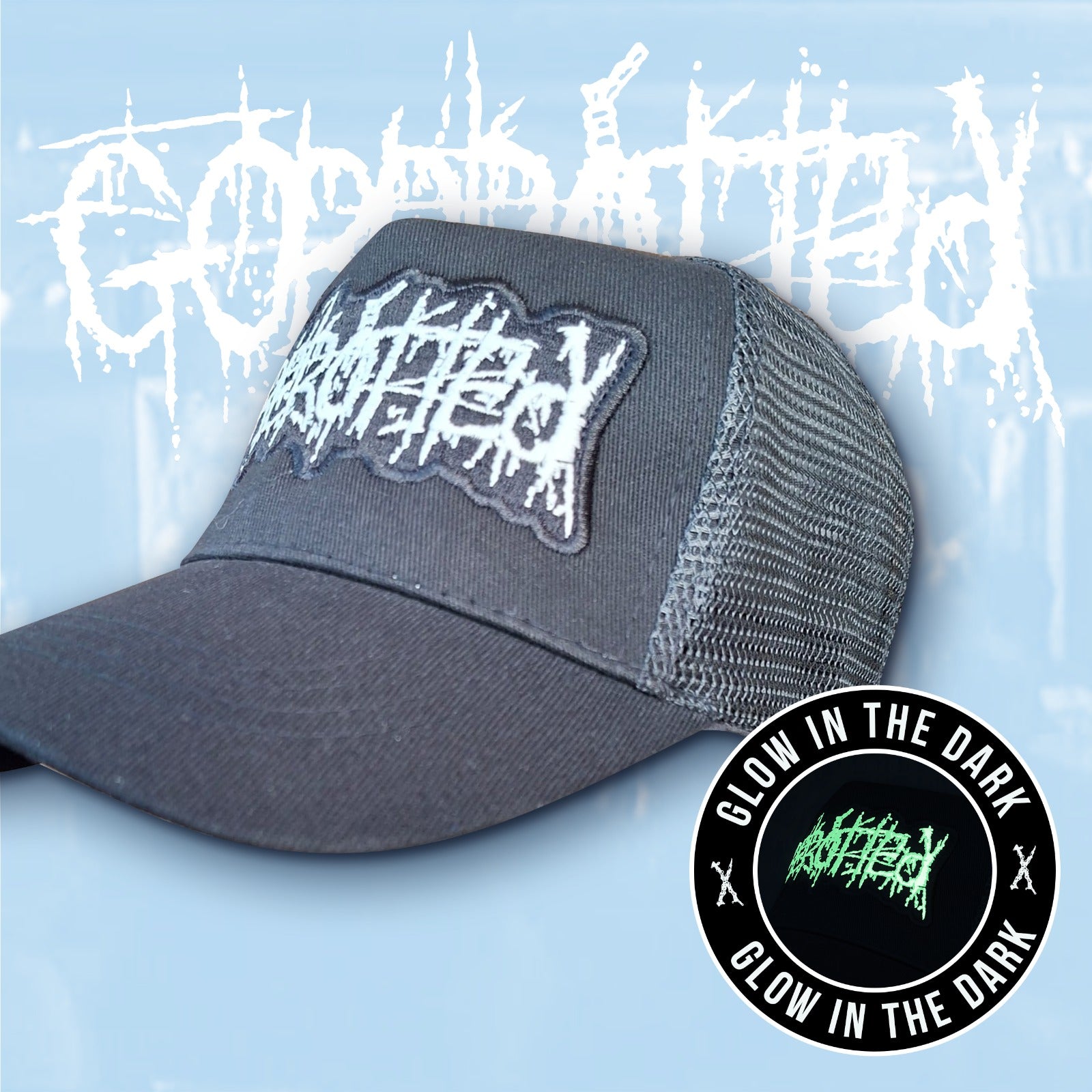 gorerotted-logo-casquette-trucker-brod-e-phospho image 3