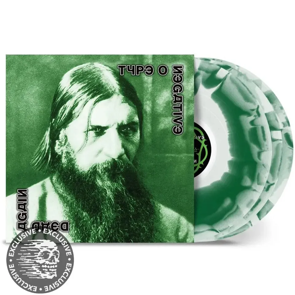 type-o-negative-dead-again-3lp-vinyle-swirl-vert-500-ex image 1