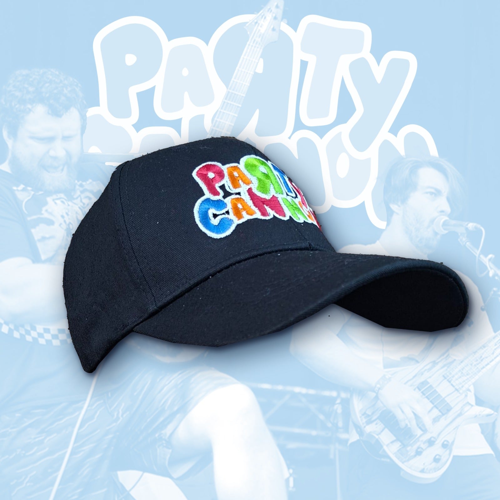 party-cannon-logo-casquette-baseball-phosphorescente image 1