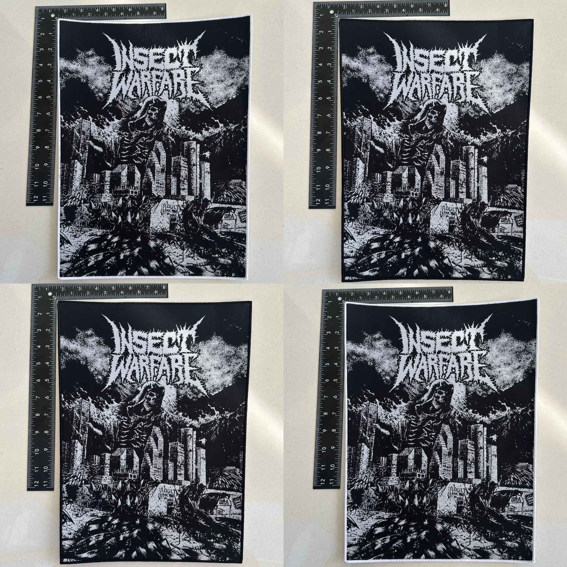 783punx-backpatch-insect-warfare-world-extermination-patch-dos image 1
