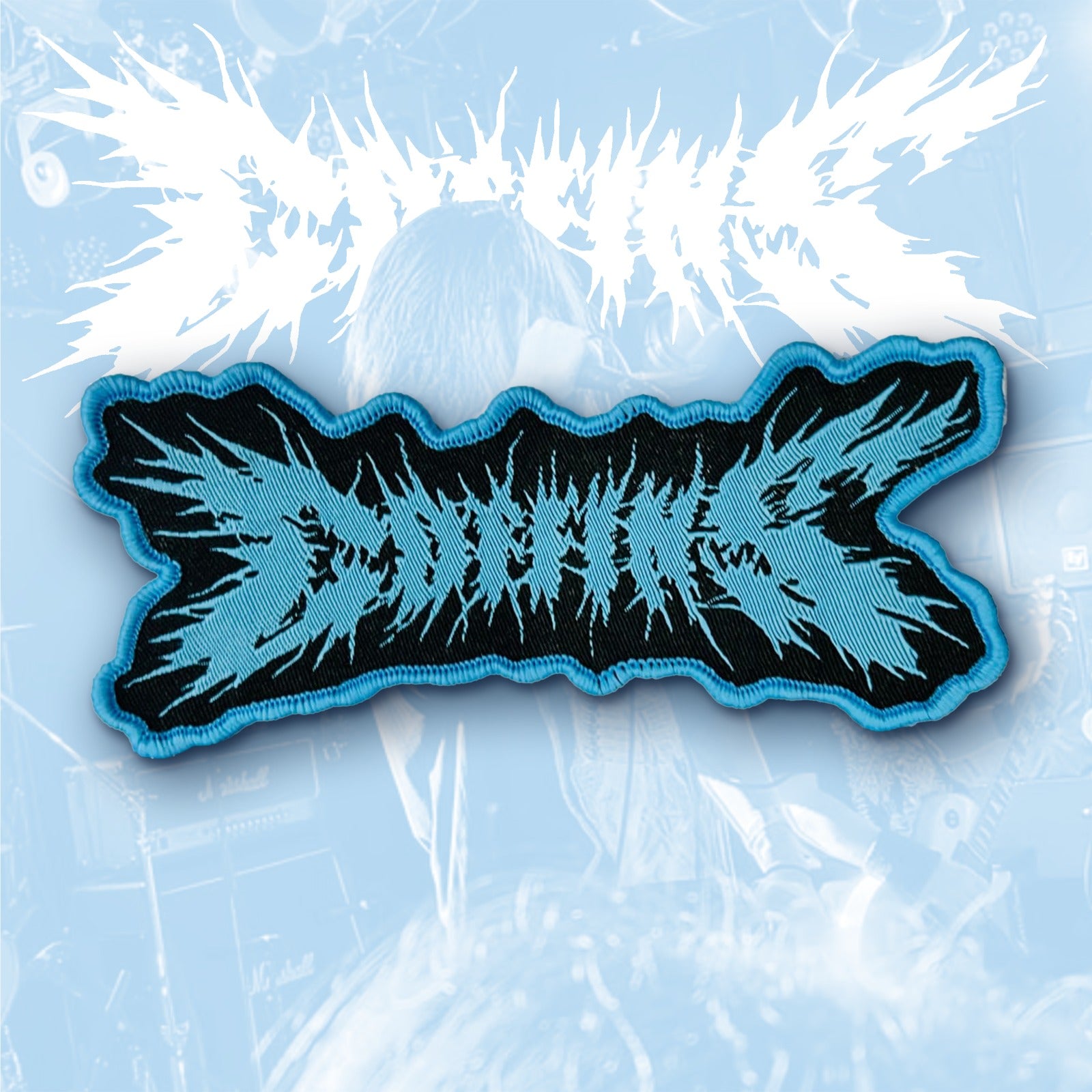 coffins-logo-shaped-patch-tiss-bordure-noire image 4