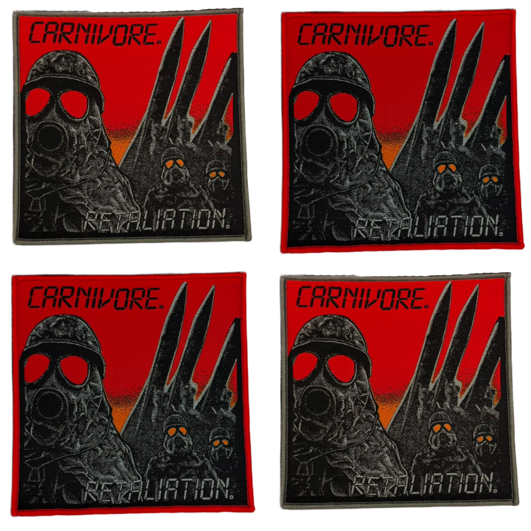 carnivore-retaliation-patch-tiss-thermocollant-rouge image 1